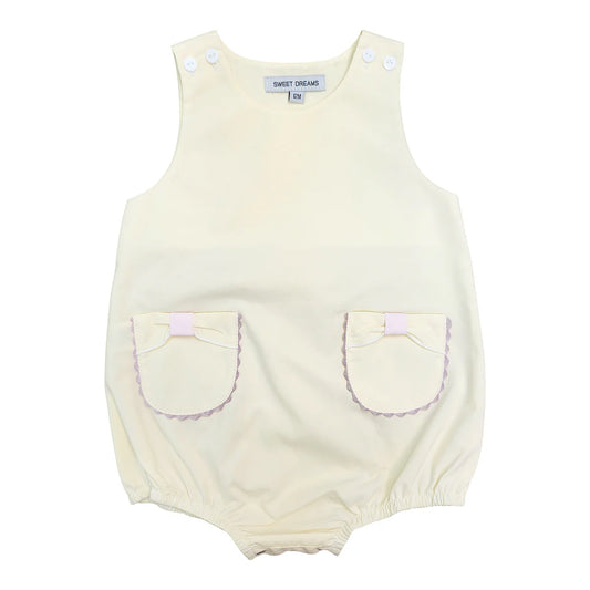 Yellow Bow Pocket Bubble