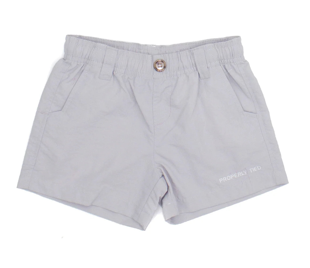 Boys Mallard Short Light Grey