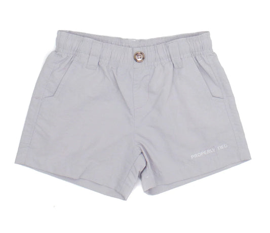 Boys Mallard Short Light Grey