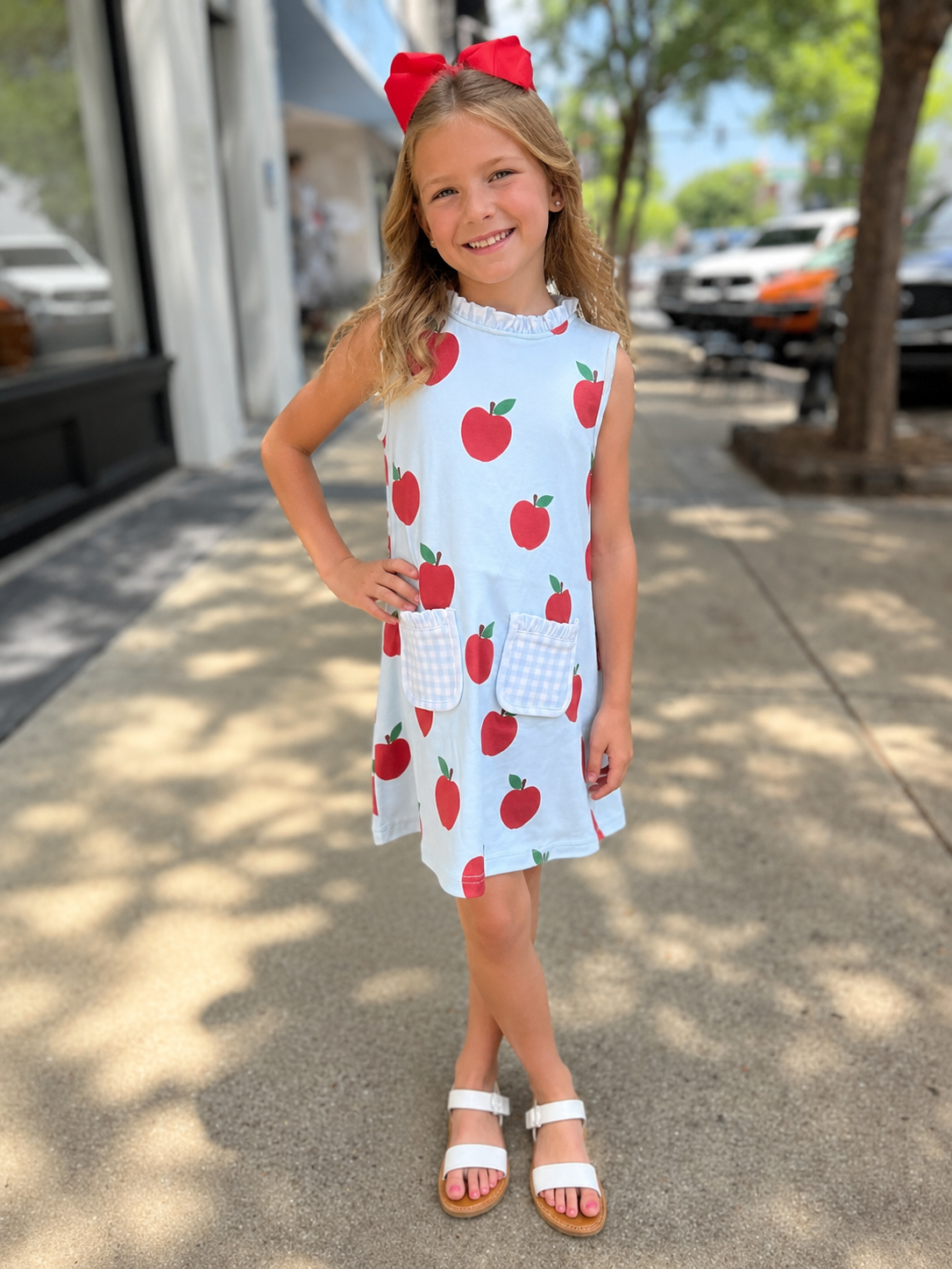 Apple pocket dress