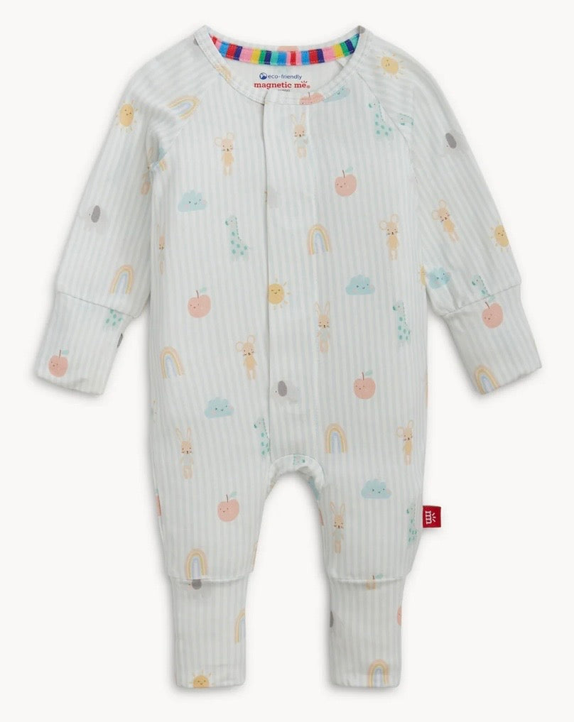 Lullaby Sky Blue Modal Magnetic Convertible Coverall