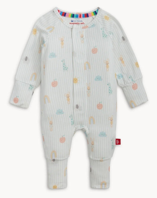 Lullaby Sky Blue Modal Magnetic Convertible Coverall