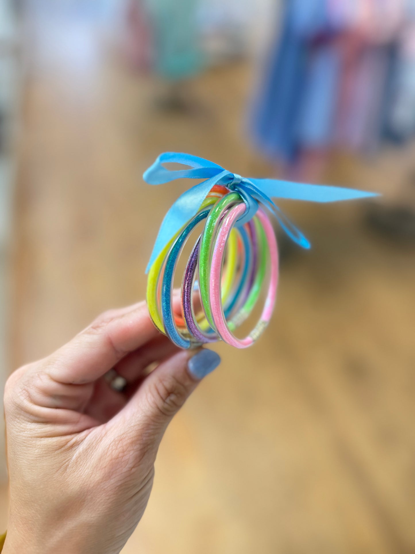 Rainbow Bracelets Waterproof for Girls