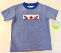 Back to school smocked top