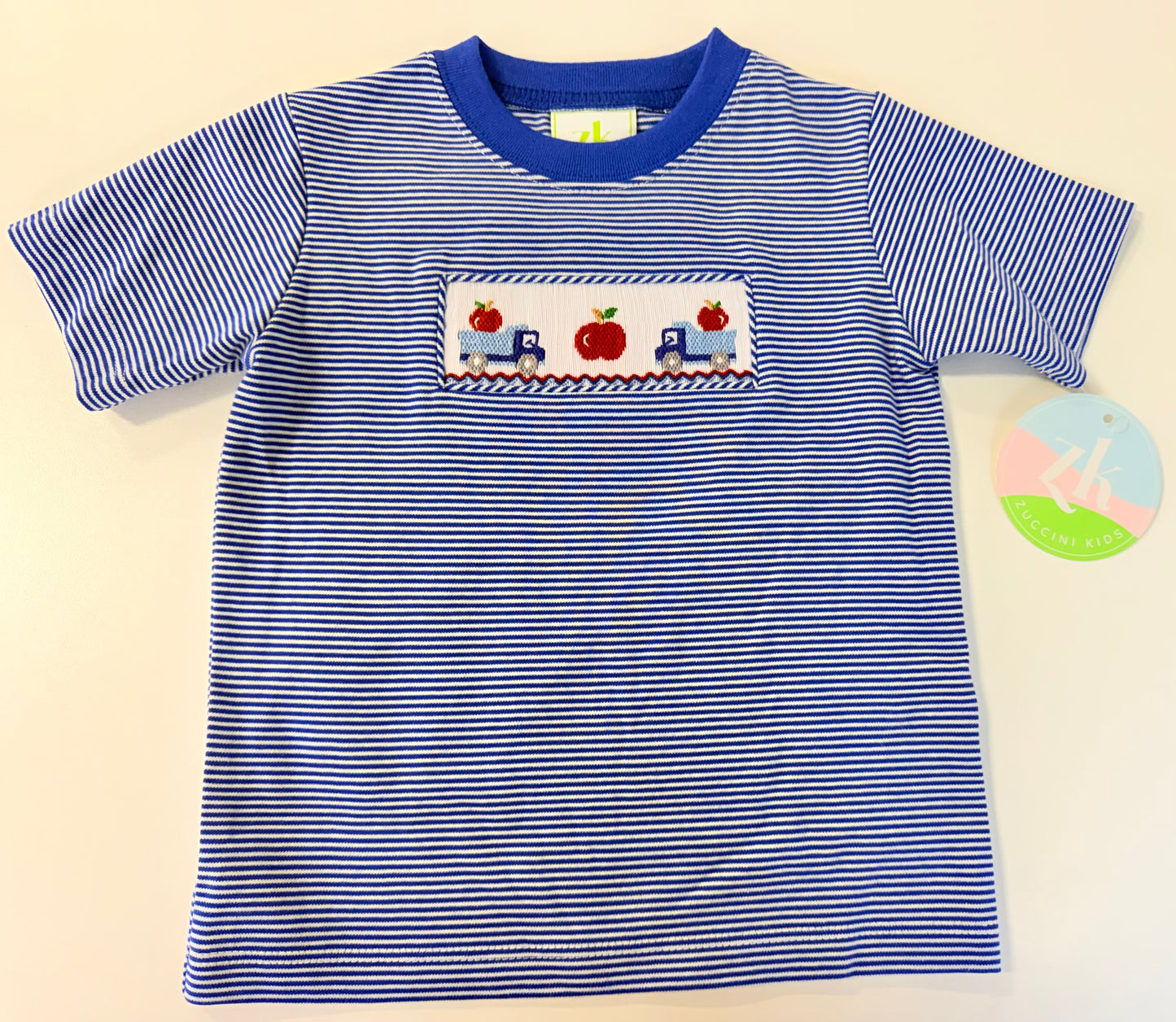 Back to school smocked top