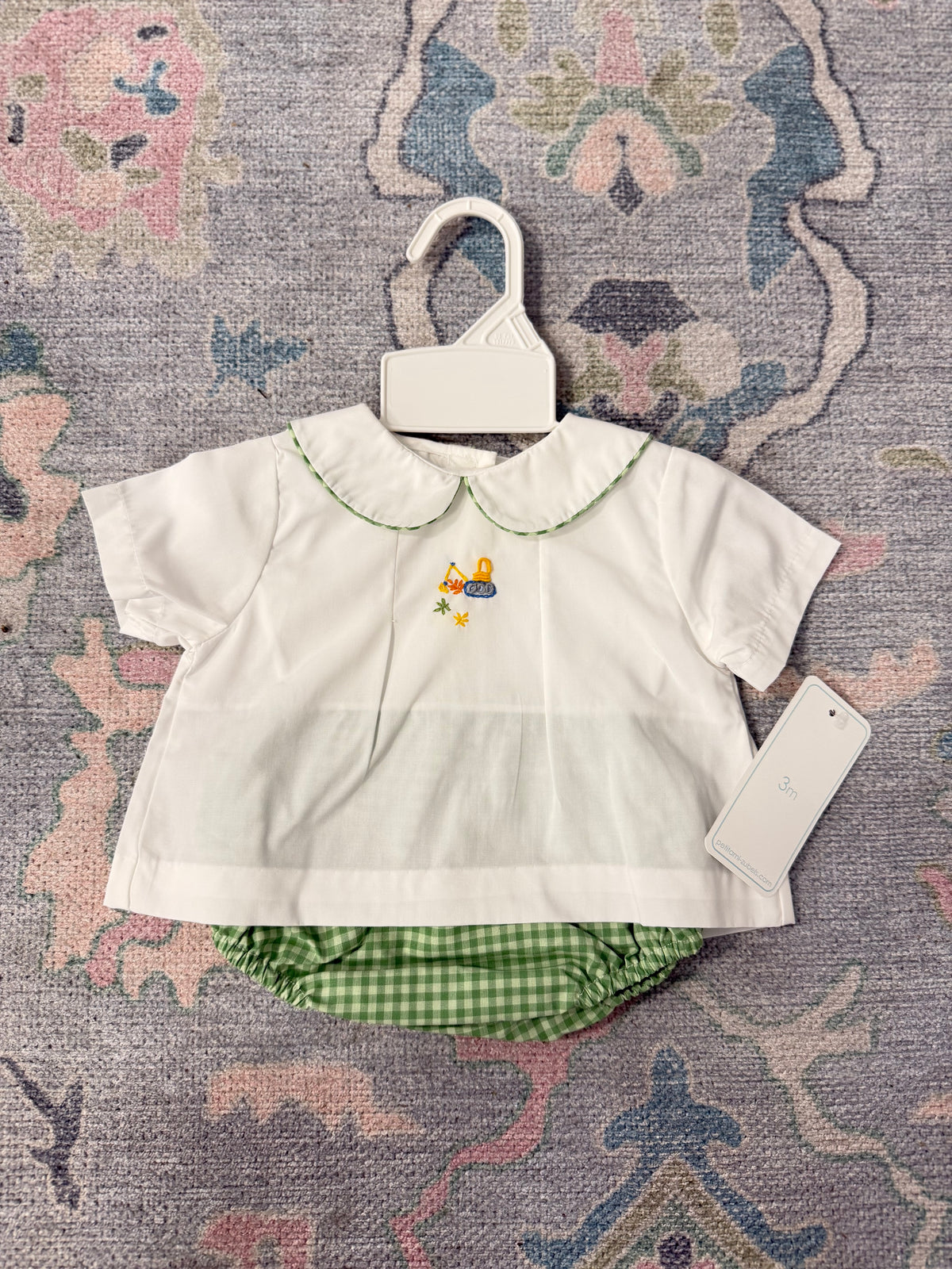Fall tractor bloomer set