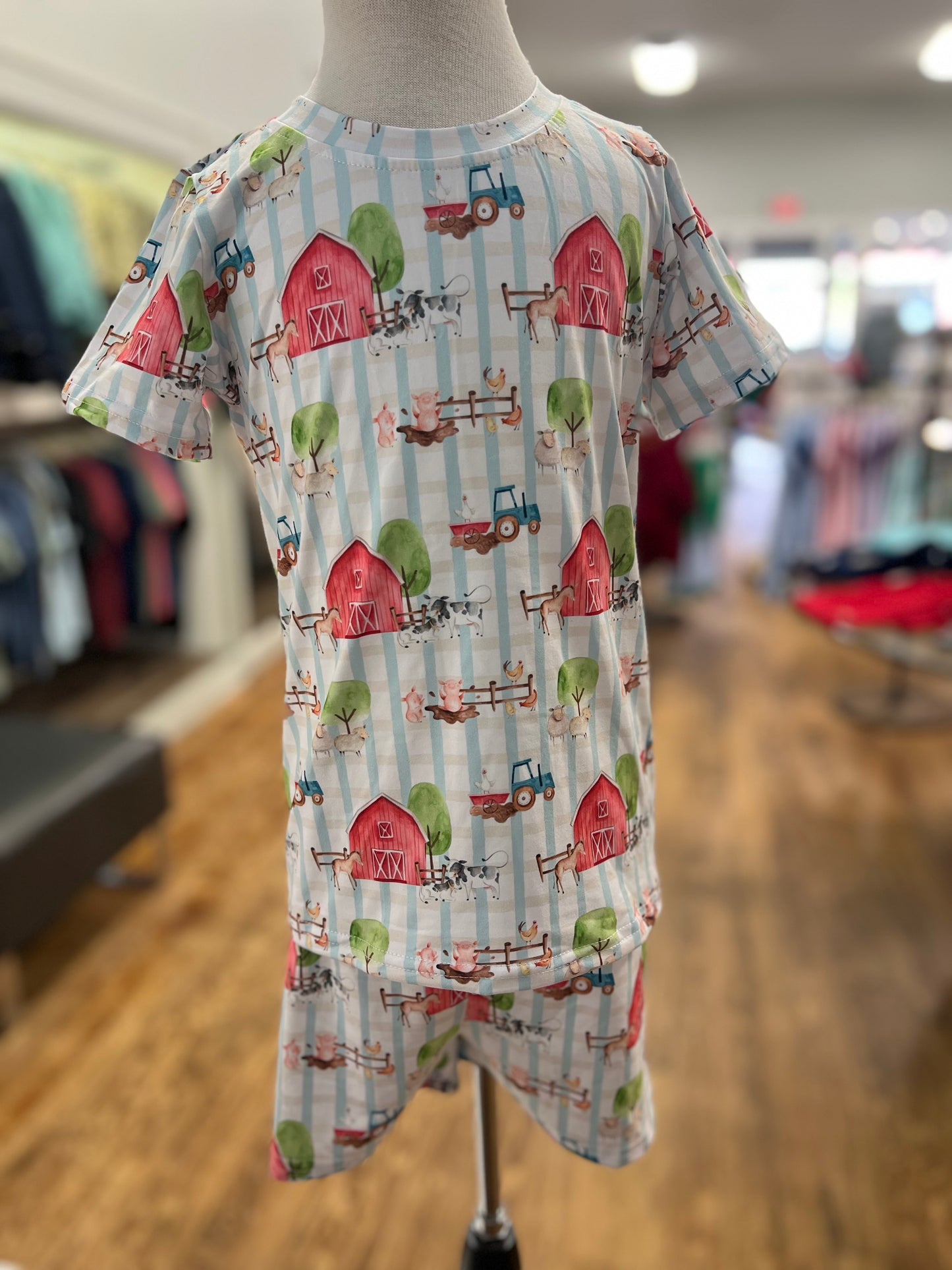 Life on the farm pajama set