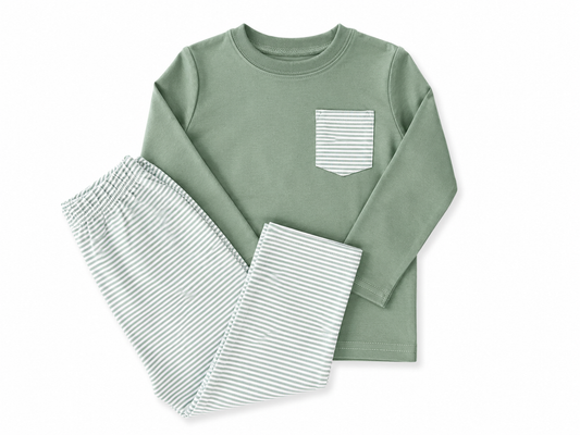 Sage knit porter set
