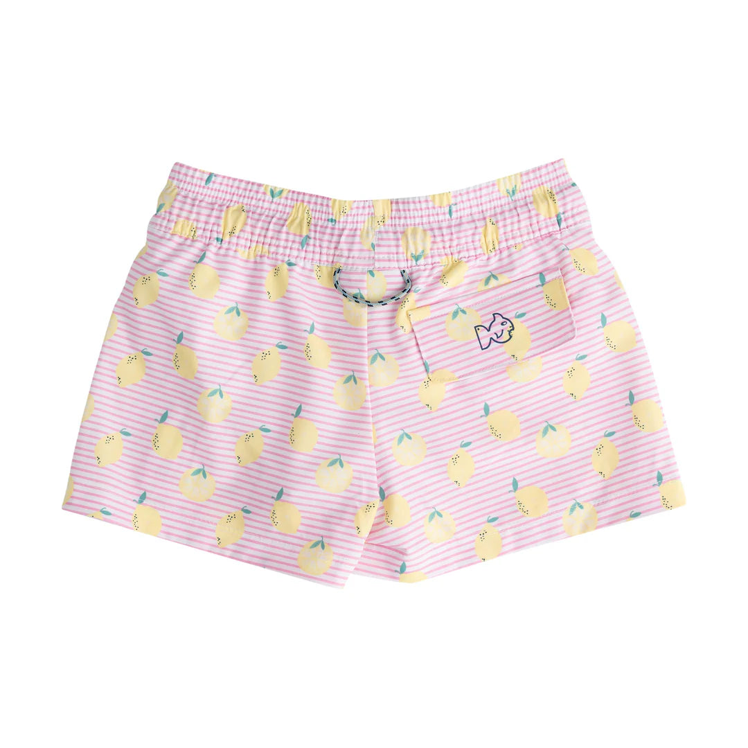 Girls Beach Cruiser Short lemonade