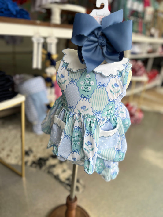 Patchwork bloomer set