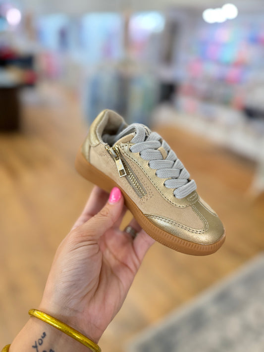 Stevie mini beige suede