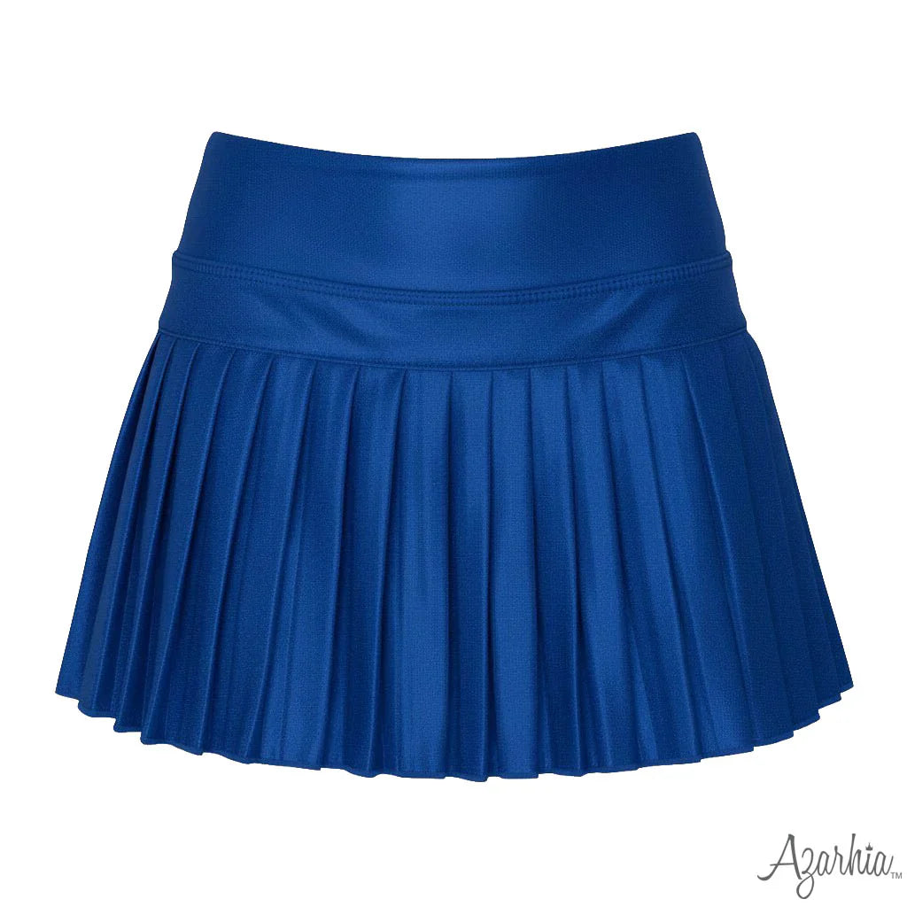 Mini Pleated Skort in royal blue