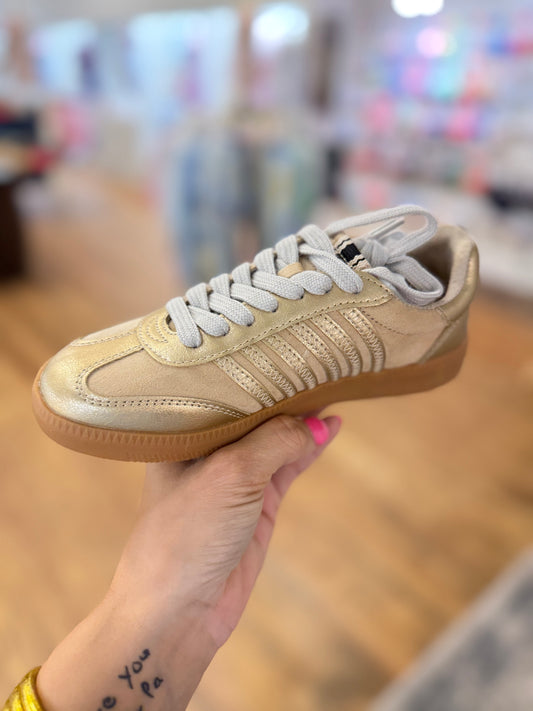Stevie beige suede