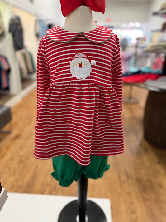 Santa bloomer set