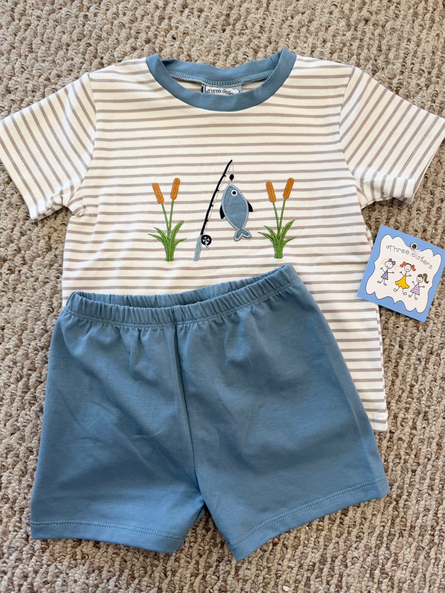 Catch of the Day Boys Short Set