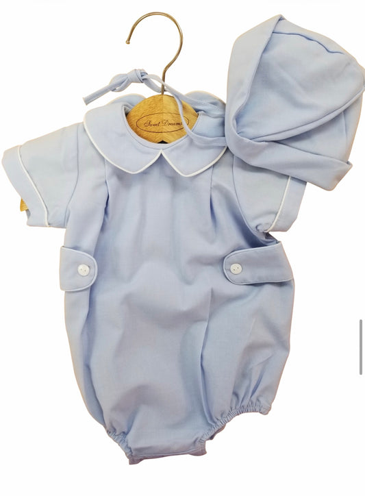 Blue baby bubble set