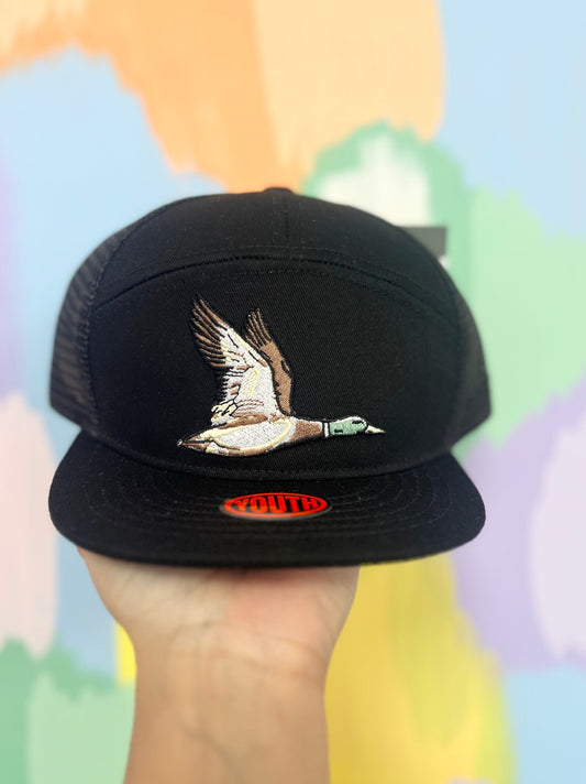 Youth Black duck hat