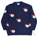 Crew neck sweater Santa print
