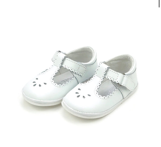 Dottie Scalloped T-Strap Mary Jane white (Baby)