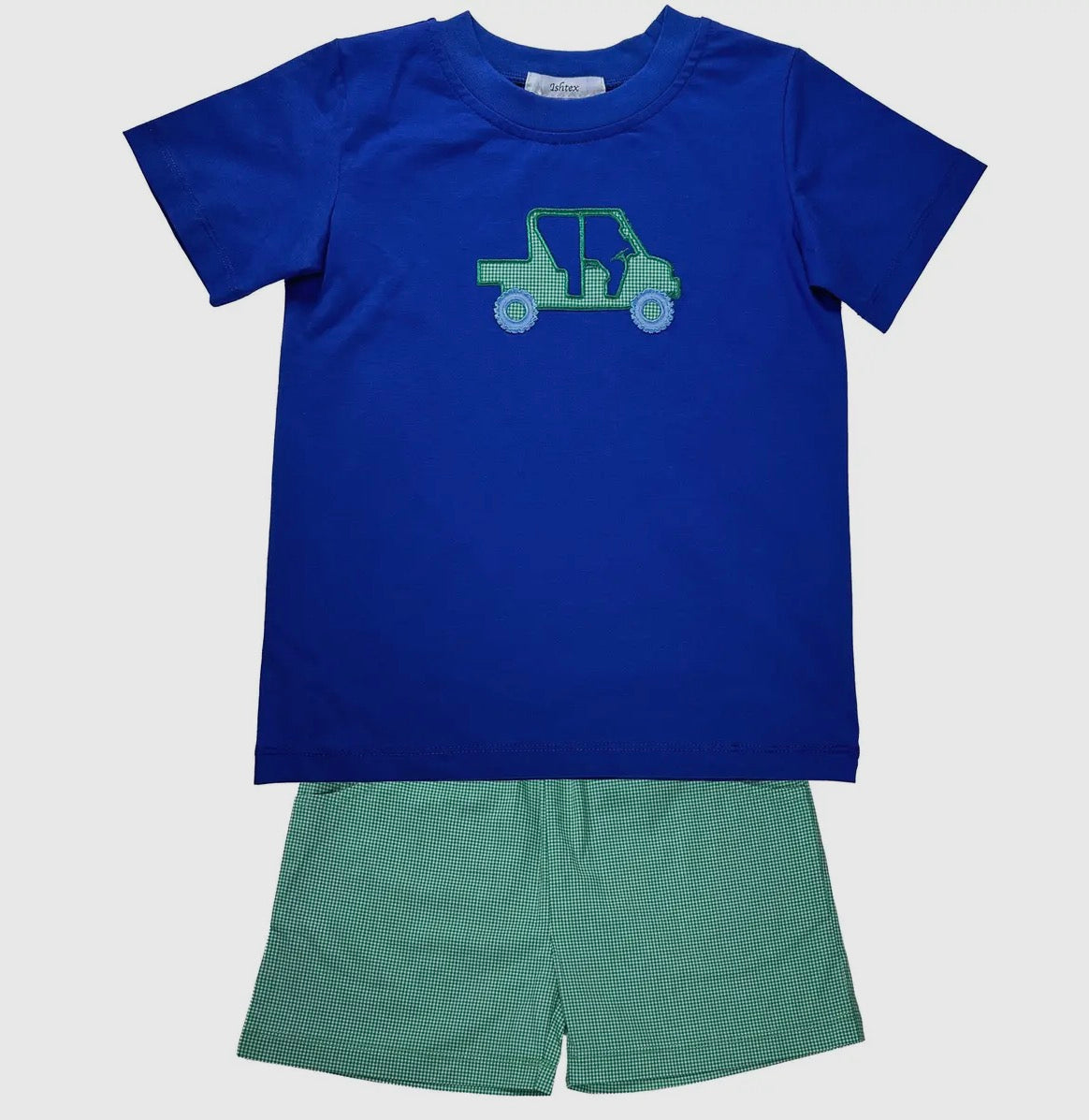 Side by side short set