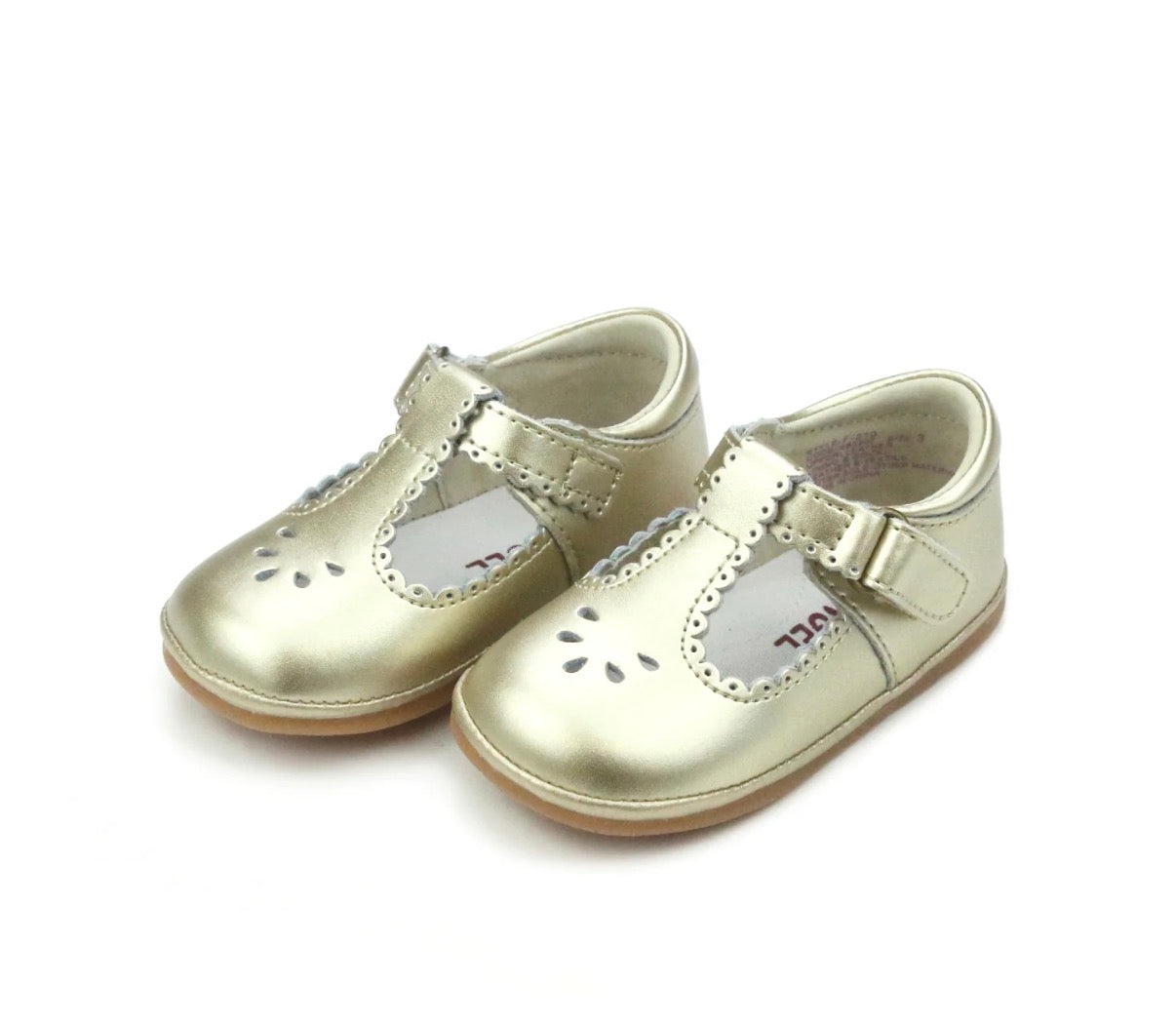 Dottie Scalloped T-Strap Mary Jane gold (Baby)