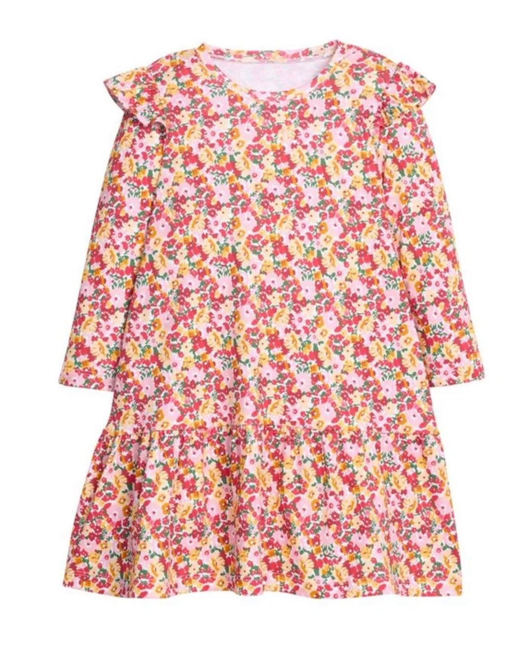 Sadie t shirt dress- autumn floral