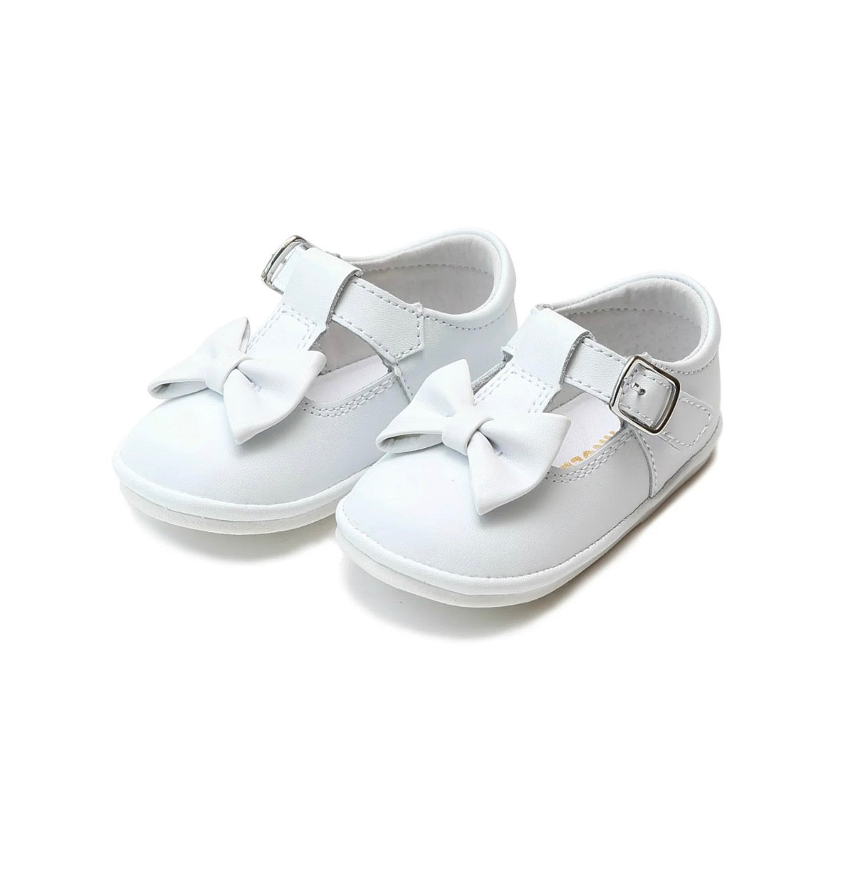 Minnie Bow Leather Mary Jane white (Baby)