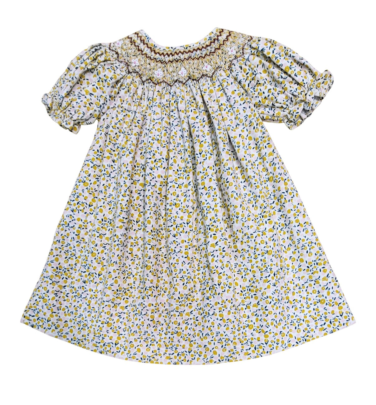 Bailey corduroy smocked dress