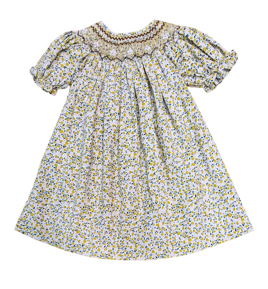 Bailey corduroy smocked dress
