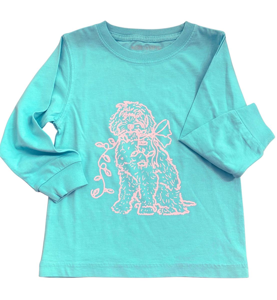 LS Mint Christmas Doodle Dog