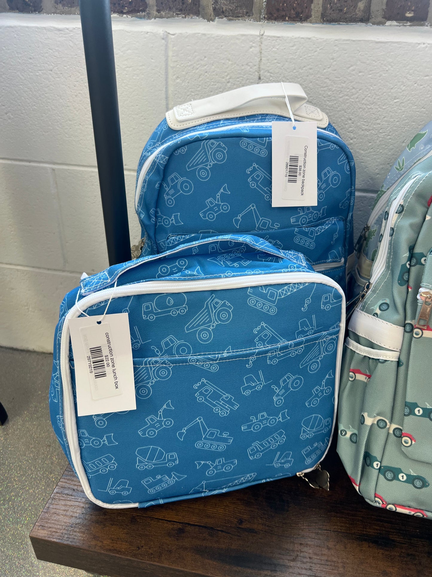 Construction zone backpack