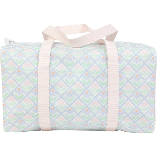 THE DUFFLE BAG- PASTEL FLORAL