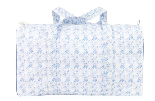 THE DUFFLE BAG- NAVY FLORAL