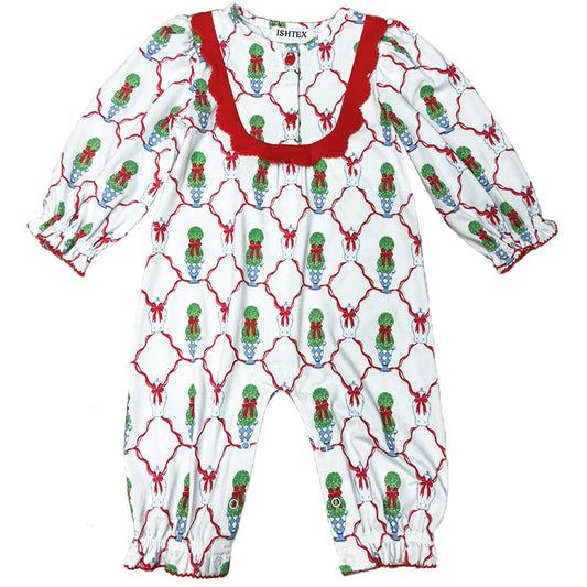 Southern Christmas romper