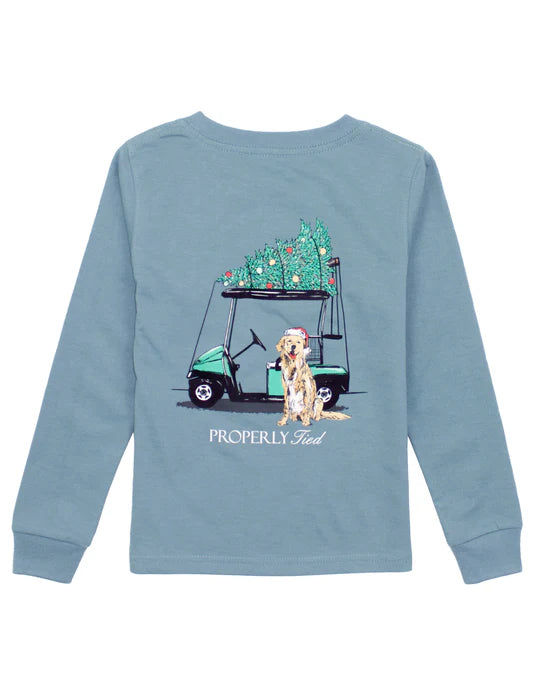 Boys Santa’s caddy L/S