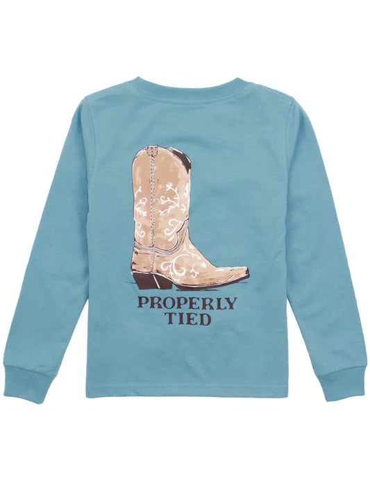 Girls L/S cowgirl boots