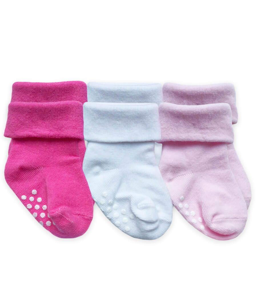 3 pack non-skid socks