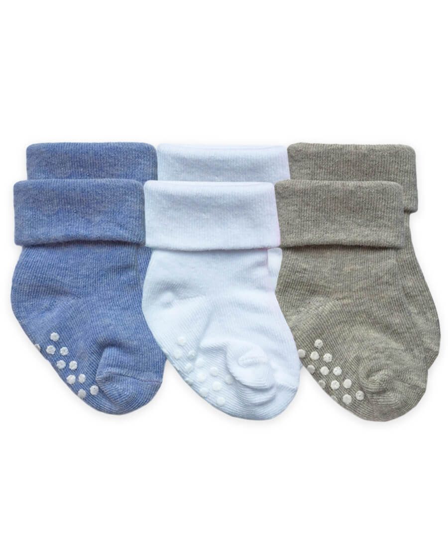 3 pack non-skid socks