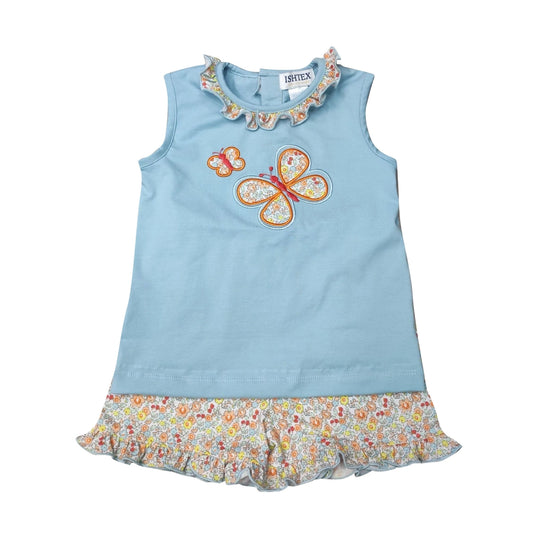 Ditsy flower short set