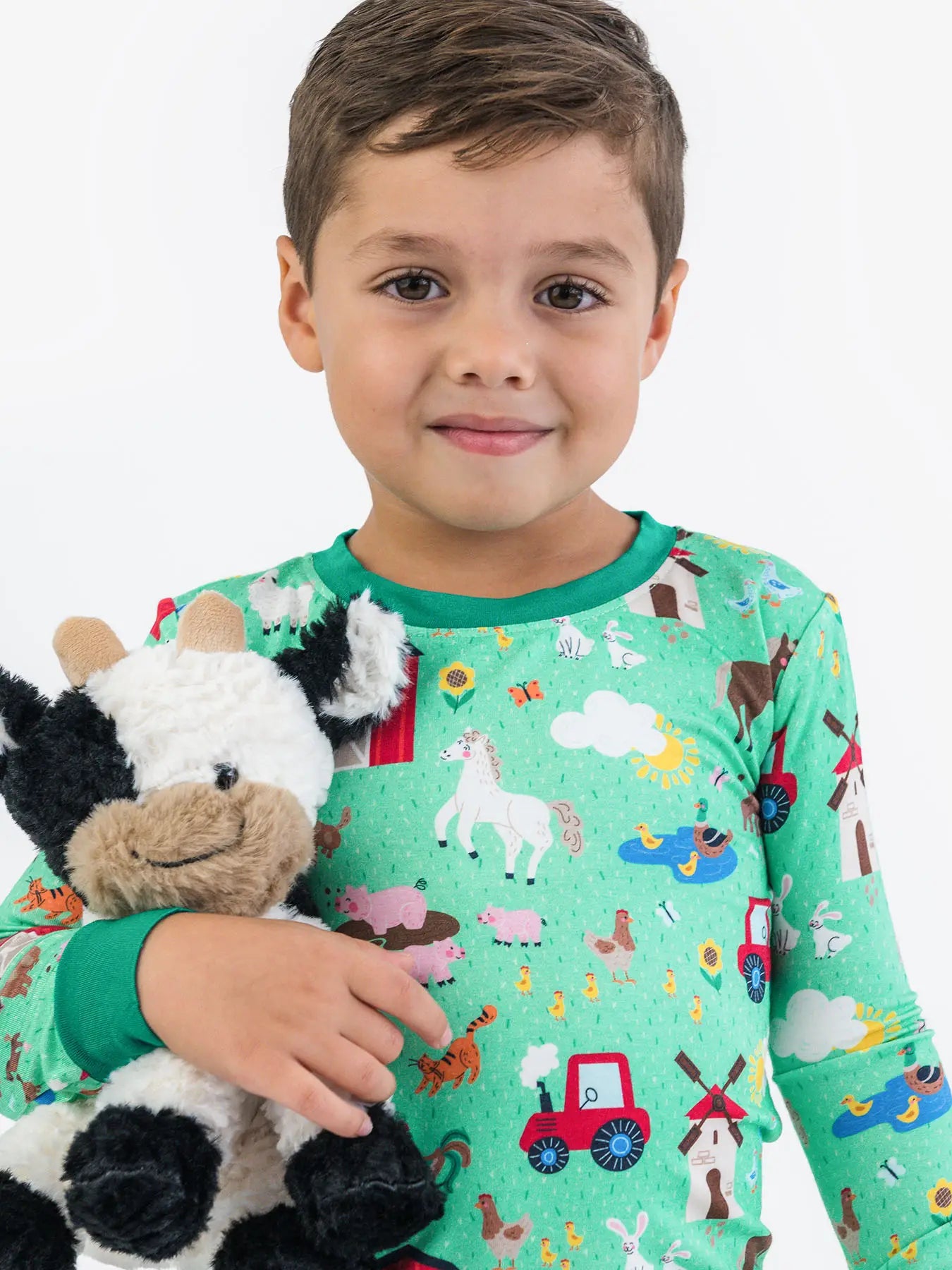 Bamboo Farm friends pajamas