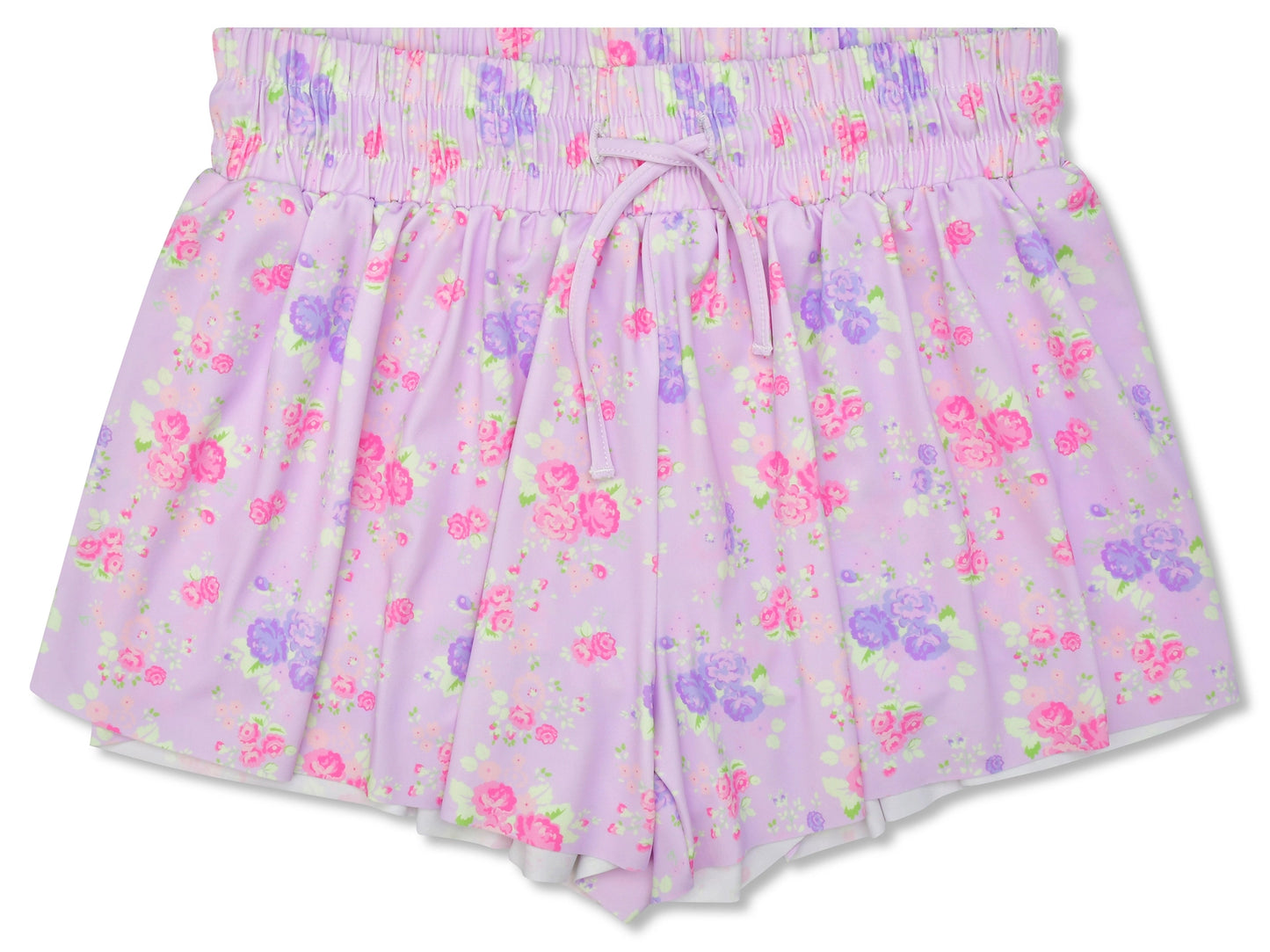 Forever floral butterfly shorts