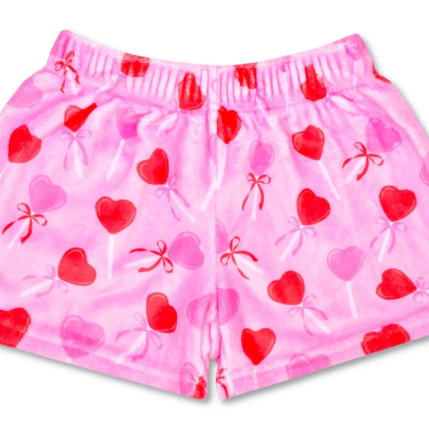 Love pops plush shorts