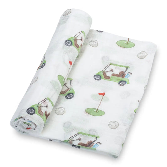 Golf a round swaddle