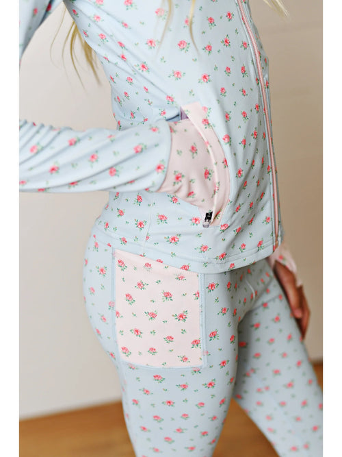 Active Leggings - Fancy Floral