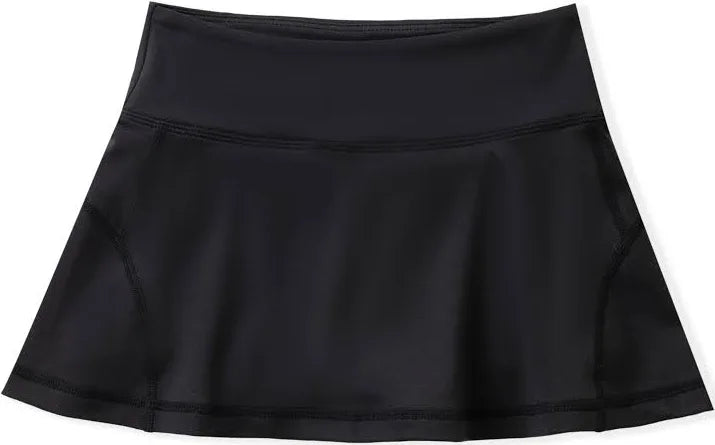 BLACK ACTIVE SKIRT