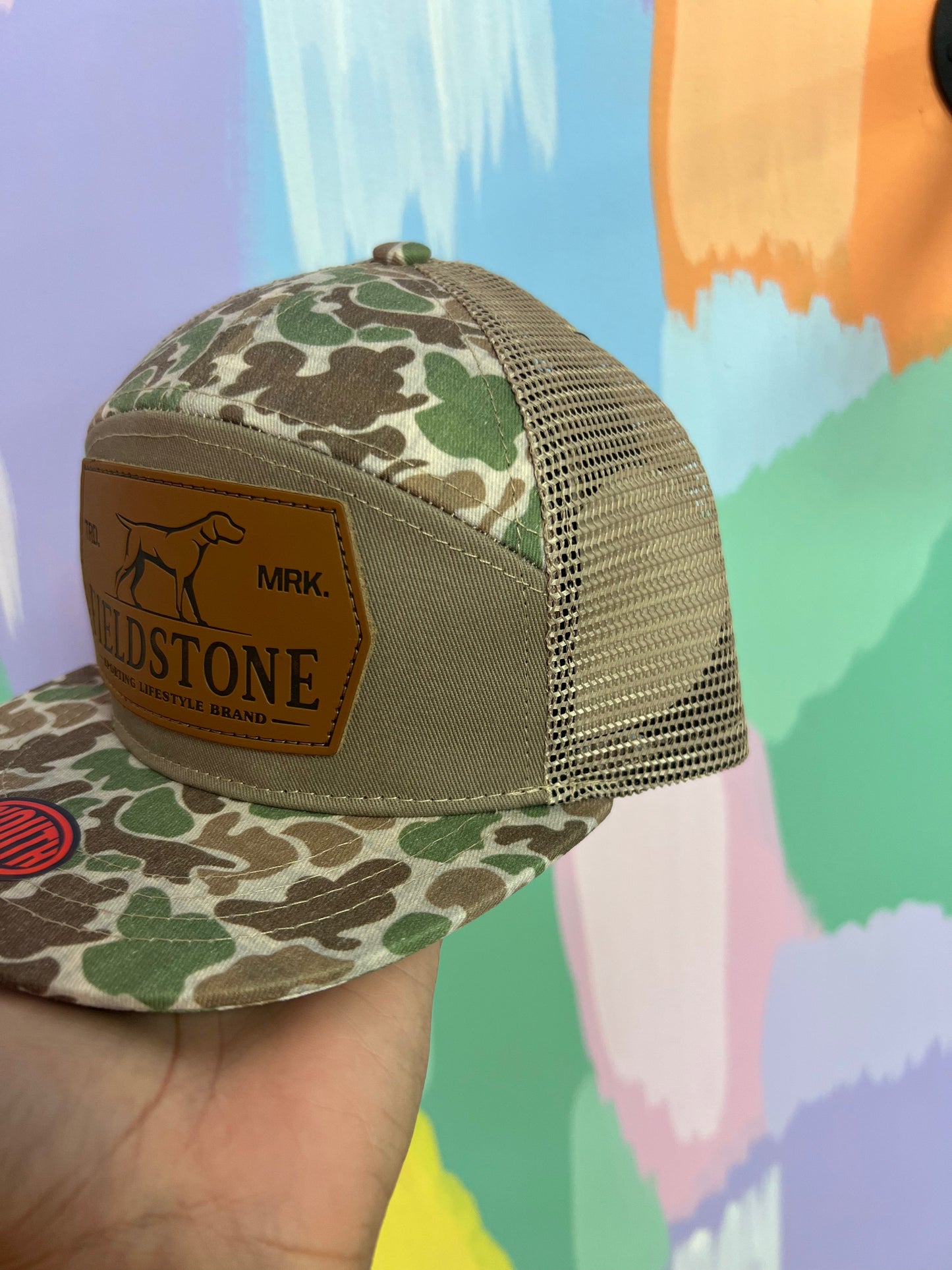 Youth camo hat