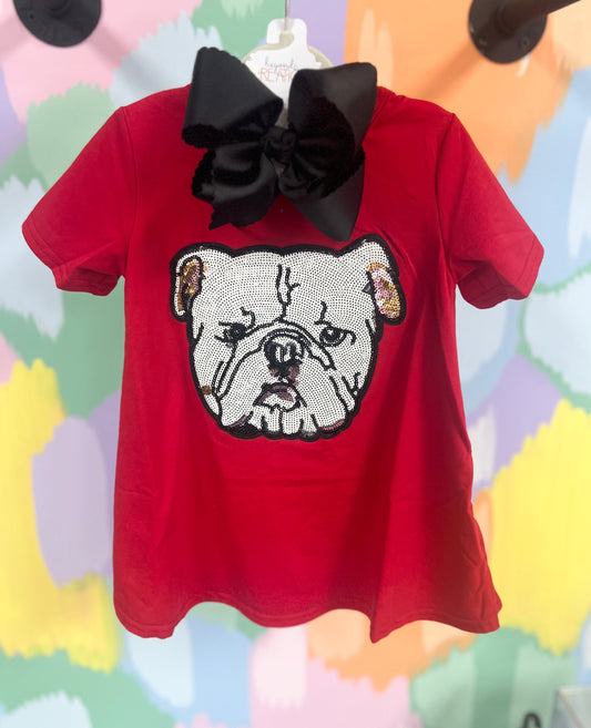 Bulldog Sequin Dress