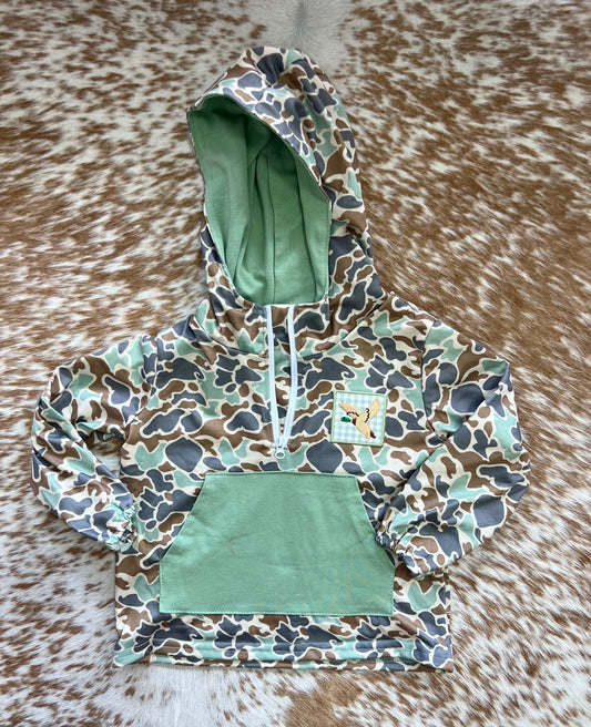 Camo Duck Pullover