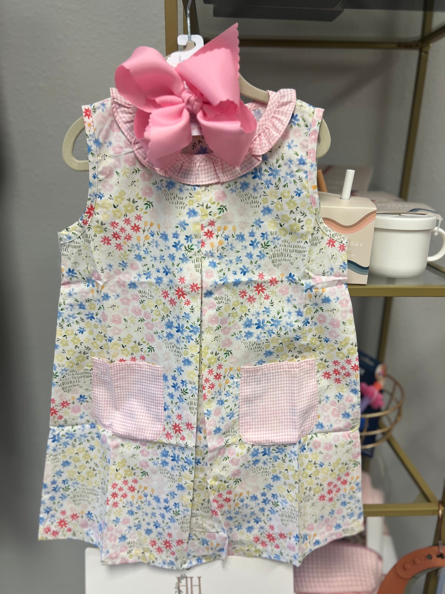 Spring time floral dress