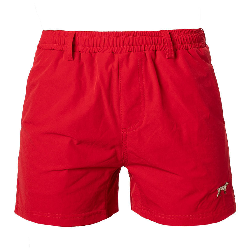Youth Rambler Shorts Red